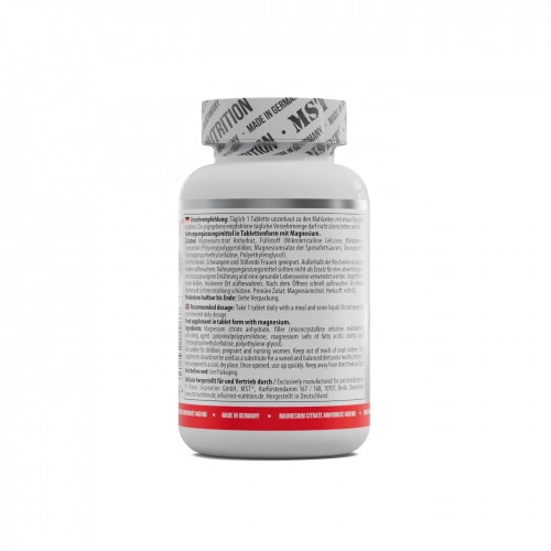 MST Nutrition Magnesium Citrate 200 mg, 90 таблеток CN15145 MST MST Nutrition Magnesium Citrate 200 mg, 90 таблеток CN15145 MST