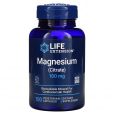 Life Extension Magnesium Citrate 100 mg, 100 вегакапсул