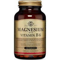 Solgar Magnesium with Vitamin B6, 250 таблеток Solgar Magnesium with Vitamin B6, 250 таблеток
