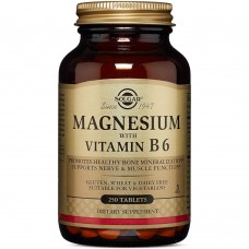 Solgar Magnesium with Vitamin B6, 250 таблеток Solgar Magnesium with Vitamin B6, 250 таблеток