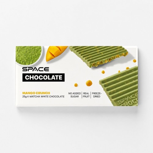 Spacefood Spacefood Space Chocolate Mango Crunch, 10*25грамм - Манго CN20080-1 Spacefood Spacefood Space Chocolate Mango Crunch, 10*25грамм - Манго CN20080-1
