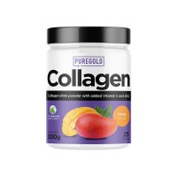 Pure Gold Protein Collagen, 300 грамм - Манго Pure Gold Protein Collagen, 300 грамм - Манго