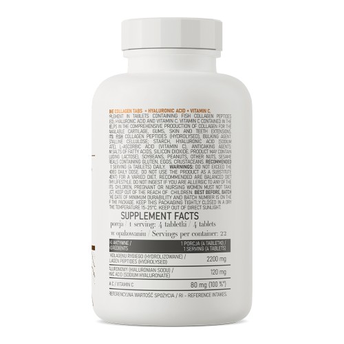 OstroVit Marine Collagen with Hyaluronic Acid and Vitamin C, 90 таблеток CN13819 Ostrovit OstroVit Marine Collagen with Hyaluronic Acid and Vitamin C, 90 таблеток CN13819 Ostrovit