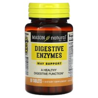 Mason Natural Digestive Enzymes, 90 таблеток Mason Natural Digestive Enzymes, 90 таблеток