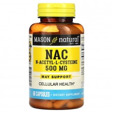 Mason Natural NAC 500 mg, 60 капсул Mason Natural NAC 500 mg, 60 капсул