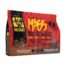 Mutant Mass, 2.72 кг - Потрійний шоколад/Шоколадний брауні Mutant Mass, 2.72 кг - Потрійний шоколад/Шоколадний брауні