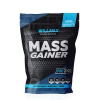 Willmax Mass Gainer, 2 кг - Банан Willmax Mass Gainer, 2 кг - Банан