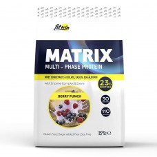 FitWin Matrix Multi-Phase Protein, 900 грамм - Ягодный пунш FitWin Matrix Multi-Phase Protein, 900 грамм - Ягодный пунш
