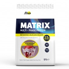 FitWin Matrix Multi-Phase Protein, 900 грамм - Клубничный йогурт FitWin Matrix Multi-Phase Protein, 900 грамм - Клубничный йогурт