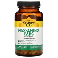 Country Life Max-Amino, 180 вегакапсул Country Life Max-Amino, 180 вегакапсул