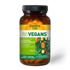 Country Life Max for Vegans, 120 вегакапсул Country Life Max for Vegans, 120 вегакапсул
