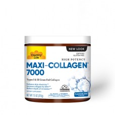 Country Life Maxi-Collagen type 1and3 + C and A + Biotin, 213 грам
