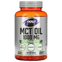 NOW Sports MCT Oil 1000 mg, 150 капсул NOW Sports MCT Oil 1000 mg, 150 капсул