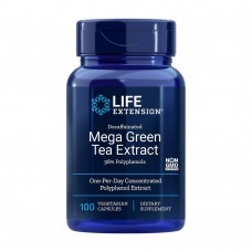 Life Extension Mega Green Tea Extract Decaffeinated, 100 вегакапсул Life Extension Mega Green Tea Extract Decaffeinated, 100 вегакапсул