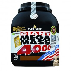 Weider Mega Mass 4000, 3 кг - Полуниця Weider Mega Mass 4000, 3 кг - Полуниця