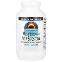 Source Naturals Beta Sitosterol 375 mg Mega Strength, 240 капсул Source Naturals Beta Sitosterol 375 mg Mega Strength, 240 капсул