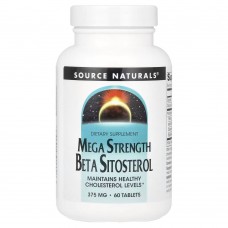 Source Naturals Beta Sitosterol 375 mg Mega Strength, 60 капсул Source Naturals Beta Sitosterol 375 mg Mega Strength, 60 капсул
