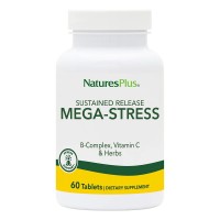 Natures Plus Mega-Stress Complex, 60 таблеток Natures Plus Mega-Stress Complex, 60 таблеток