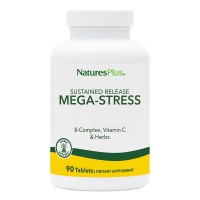 Natures Plus Mega-Stress Complex, 90 таблеток Natures Plus Mega-Stress Complex, 90 таблеток