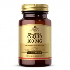 Solgar CoQ-10 100 mg Megasorb, 30 капсул Solgar CoQ-10 100 mg Megasorb, 30 капсул
