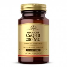 Solgar CoQ-10 200 mg Megasorb, 30 капсул Solgar CoQ-10 200 mg Megasorb, 30 капсул