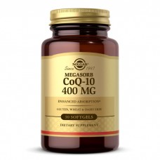 Solgar CoQ-10 400 mg Megasorb, 30 капсул Solgar CoQ-10 400 mg Megasorb, 30 капсул
