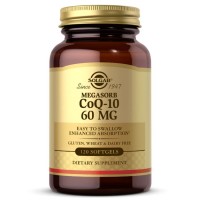 Solgar CoQ-10 60 mg, 120 капсул Solgar CoQ-10 60 mg, 120 капсул