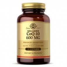 Solgar CoQ-10 600 mg Megasorb, 30 капсул Solgar CoQ-10 600 mg Megasorb, 30 капсул