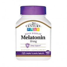 21st Century Melatonin 10 mg, 120 таблеток
