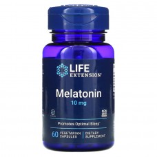 Life Extension Melatonin 10 mg, 60 вегакапсул