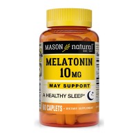 Mason Natural Melatonin 10 mg, 60 каплет Mason Natural Melatonin 10 mg, 60 каплет