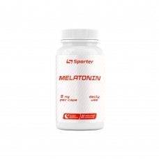 Sporter Melatonin 5 mg, 60 капсул Sporter Melatonin 5 mg, 60 капсул