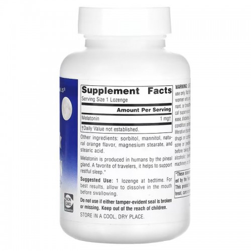 Source Naturals Sleep Science Melatonin 1 mg, 100 льодяників - М'ята CN12532-2 Source Naturals Source Naturals Sleep Science Melatonin 1 mg, 100 льодяників - М'ята CN12532-2 Source Naturals