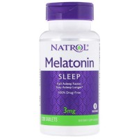Natrol Melatonin 3mg, 120 таблеток Natrol Melatonin 3mg, 120 таблеток