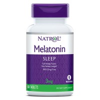 Natrol Melatonin 3mg, 60 таблеток Natrol Melatonin 3mg, 60 таблеток
