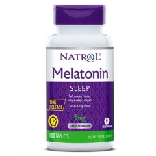 Natrol Melatonin 5mg Time Release, 100 таблеток Natrol Melatonin 5mg Time Release, 100 таблеток