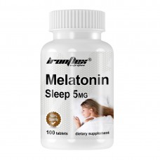 IronFlex Melatonin Sleep 5 mg, 100 таблеток IronFlex Melatonin Sleep 5 mg, 100 таблеток
