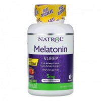 Natrol Melatonin 5mg Fast Dissolve, 150 таблеток Natrol Melatonin 5mg Fast Dissolve, 150 таблеток