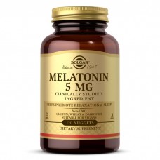 Solgar Melatonin 5 mg, 120 таблеток Solgar Melatonin 5 mg, 120 таблеток
