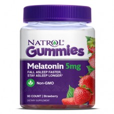 Natrol Melatonin 5mg Gummies, 90 желейок Natrol Melatonin 5mg Gummies, 90 желейок