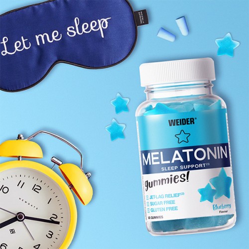 Weider Weider Melatonin, 60 желейок - Черника CN10137-1 Weider Weider Melatonin, 60 желейок - Черника CN10137-1