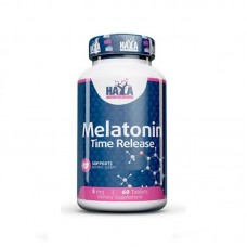 Haya Labs Melatonin Time Release 5 mg, 60 таблеток Haya Labs Melatonin Time Release 5 mg, 60 таблеток