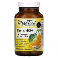 Вітаміни та мінерали MegaFood Men's 40+ One Daily, 60 таблеток для чоловіків 40+ Вітаміни та мінерали MegaFood Men's 40+ One Daily, 60 таблеток для чоловіків 40+