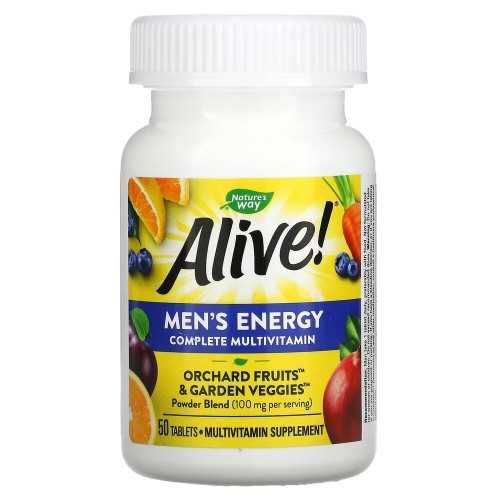 Nature's Way Alive! Men's Energy, 50 таблеток CN16214 Nature's Way Nature's Way Alive! Men's Energy, 50 таблеток CN16214 Nature's Way