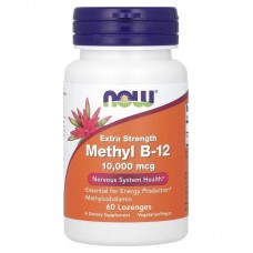 NOW Methyl B12 10000 mcg, 60 льодяників NOW Methyl B12 10000 mcg, 60 льодяників