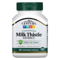 21st Century Milk Thistle Extract, 60 вегакапсул 21st Century Milk Thistle Extract, 60 вегакапсул