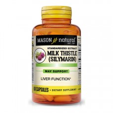 Mason Natural Milk Thistle (Silymarin) Standardized Extract, 60 капсул Mason Natural Milk Thistle (Silymarin) Standardized Extract, 60 капсул