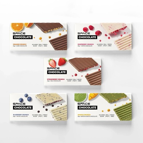 Spacefood Space Chocolate Crunch, 10*25 грам - Мікс CN20084-1 Spacefood Spacefood Space Chocolate Crunch, 10*25 грам - Мікс CN20084-1 Spacefood