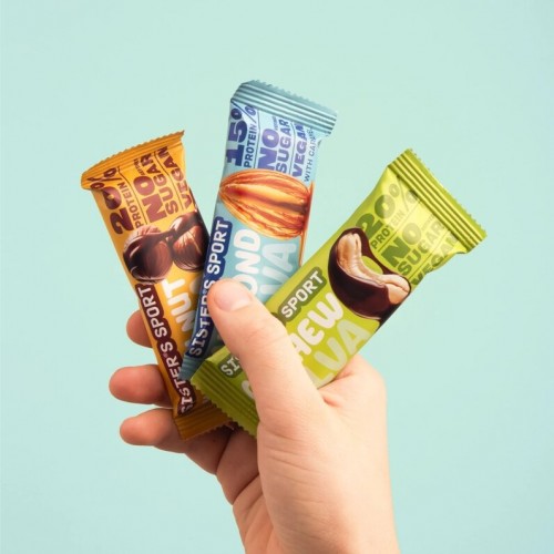 Sister's Sport Protein Halva, 9*40 грам - Мікс CN16877 Sister's Sport Protein Halva, 9*40 грам - Мікс CN16877