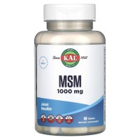 KAL MSM 1000 mg, 80 таблеток KAL MSM 1000 mg, 80 таблеток